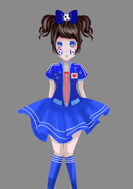 某ゲームのアバ絵