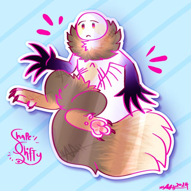 ™SHAPESHIFTY-STICKER!™
