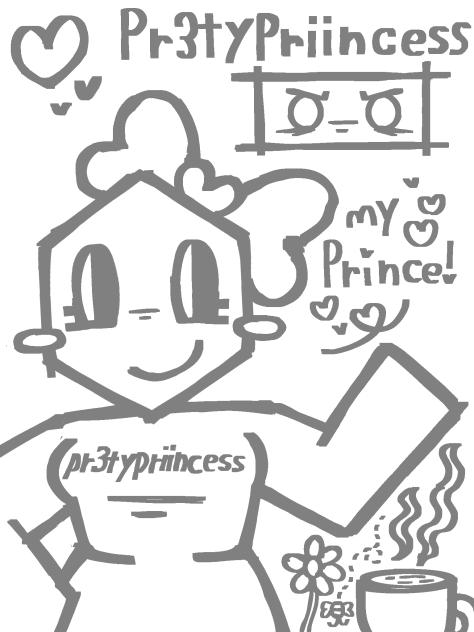 [WIP] 💝🫐 A princess and a prince 🫐💝