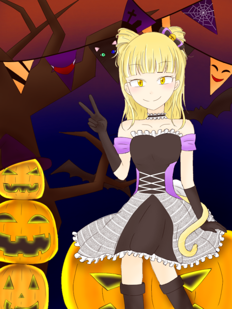 HappyHalloween!!  ヒロアカ トガちゃん