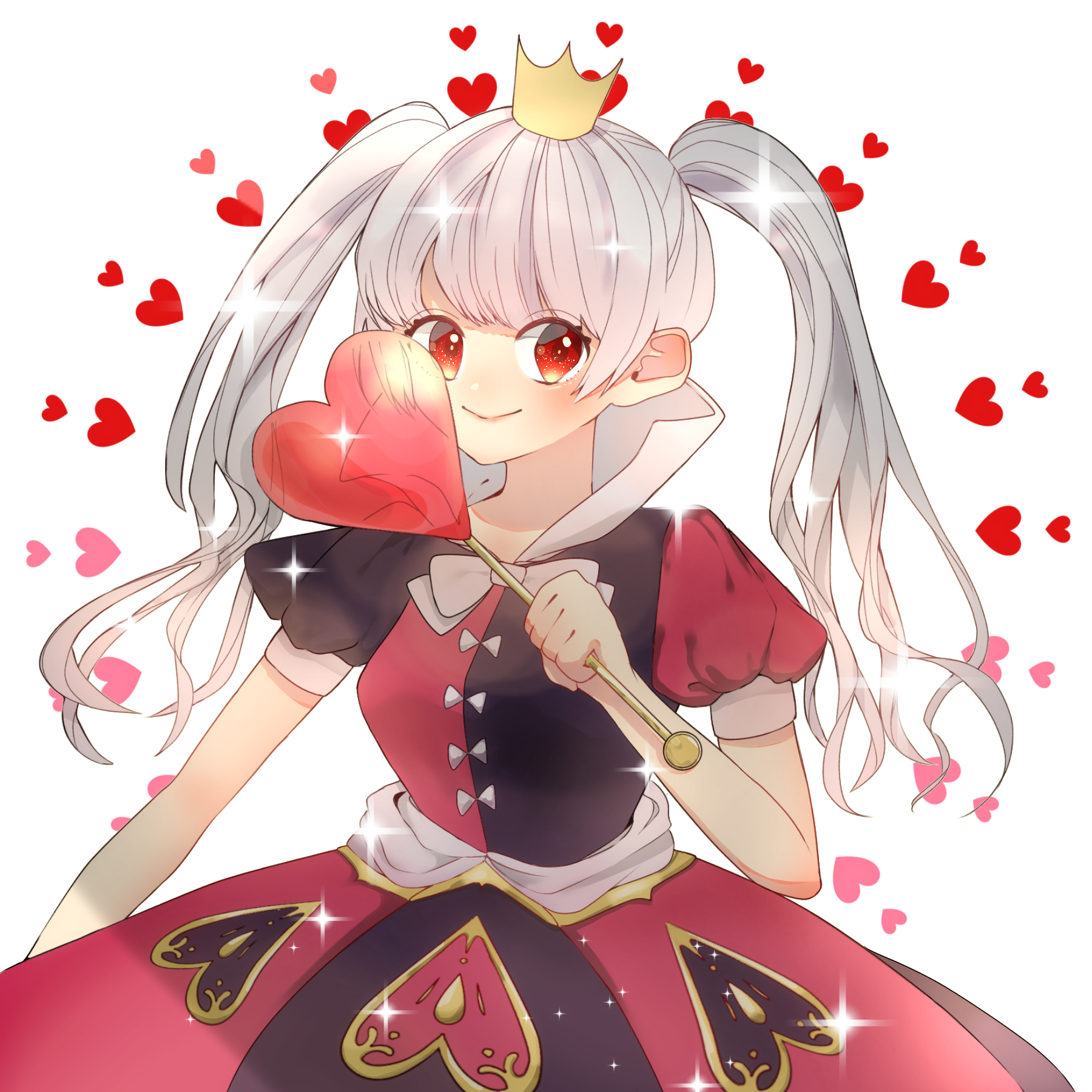 ハートの女王 しろみふらちゃ Ibispaint