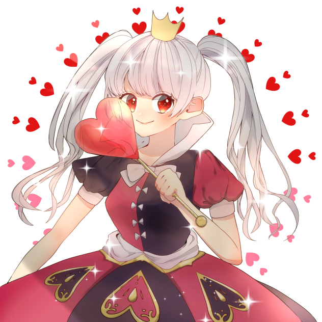 ハートの女王 しろみふらちゃ