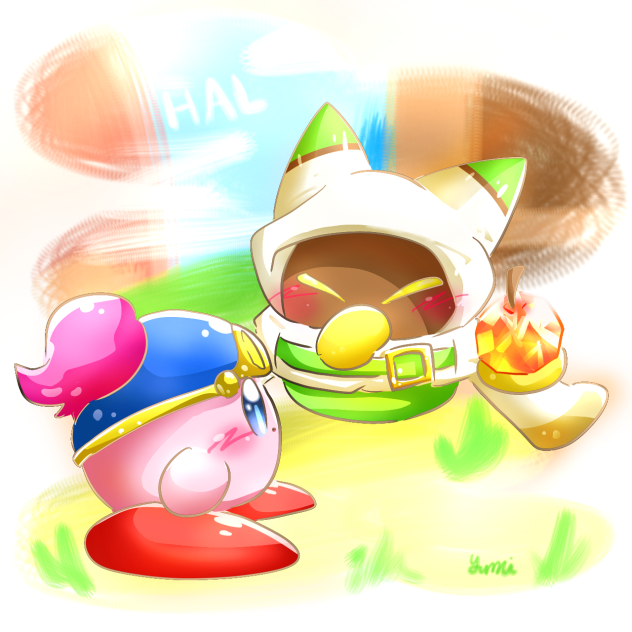 リク絵　店主マホ！