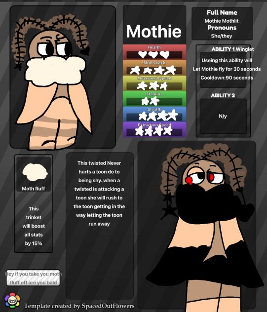 Dandy’s world oc Mothie!
