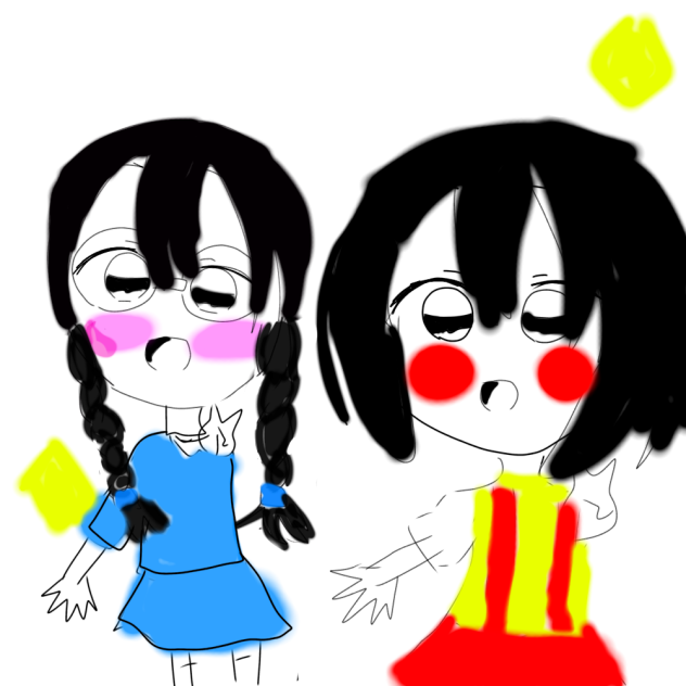 たまちゃんとまるちゃん✨