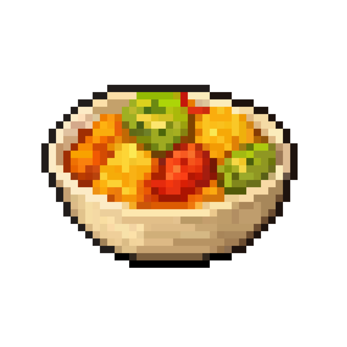 Tropical Fruit Salad - ibisPaint