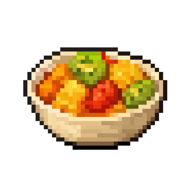 Tropical Fruit Salad - ibisPaint