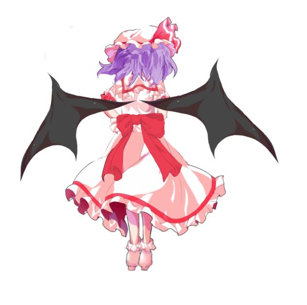 東方立ち絵改変後ろレミリア