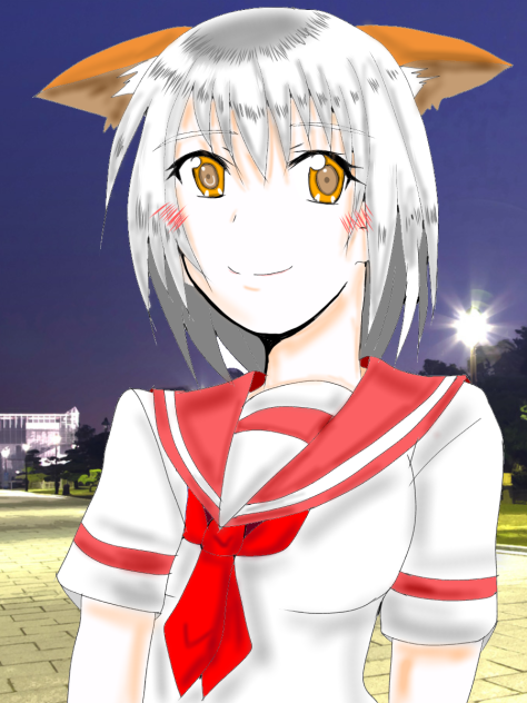 猫耳に、好きと‼️