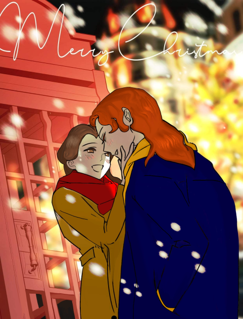 Disney ~ Belle x Adam ~ Christmas time