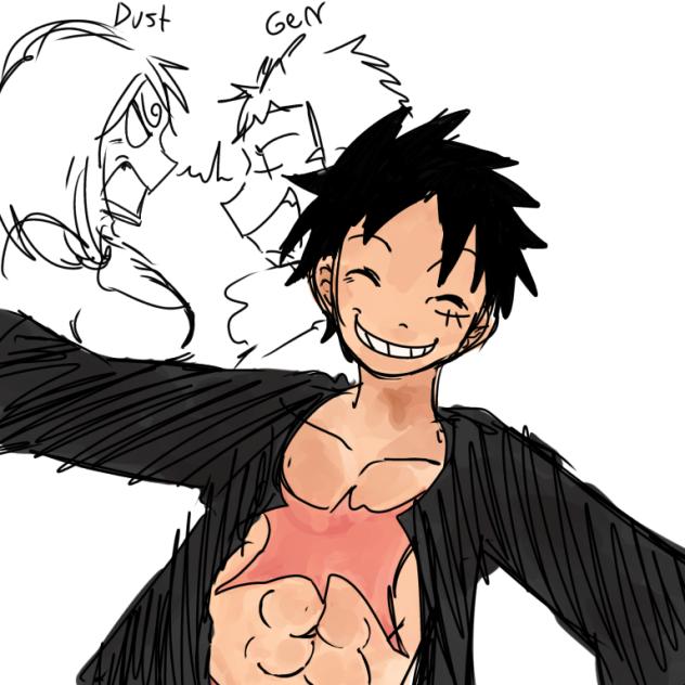 luffy attempt at rendering