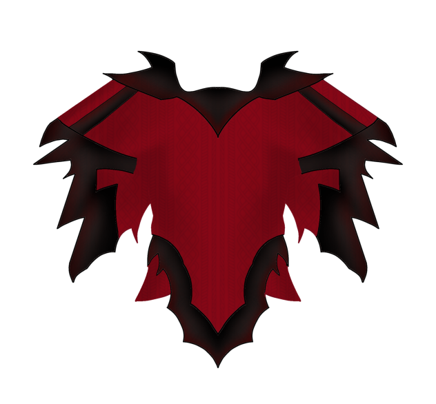 Flamed dragon wings Costume