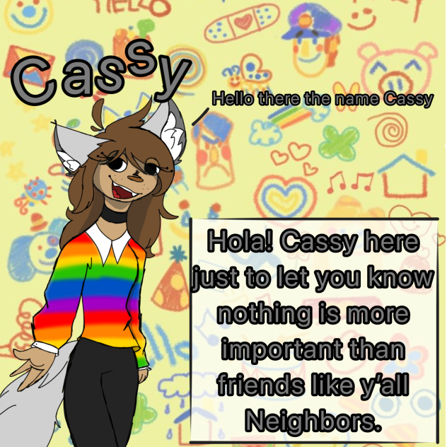 Welcome home Cassy oc