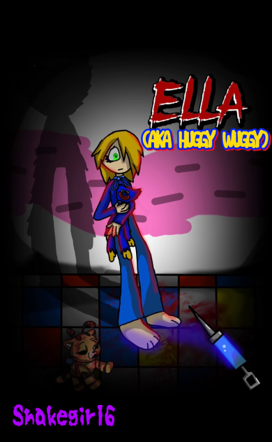 Human Huggy Wuggy (AKA Ella)