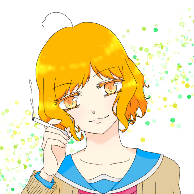 線画80【カラー】