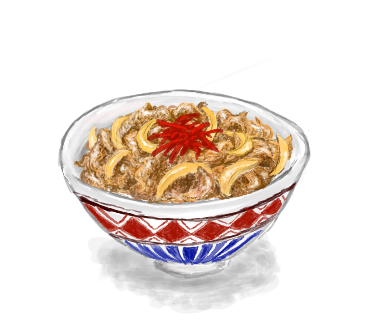牛丼 Ibispaint