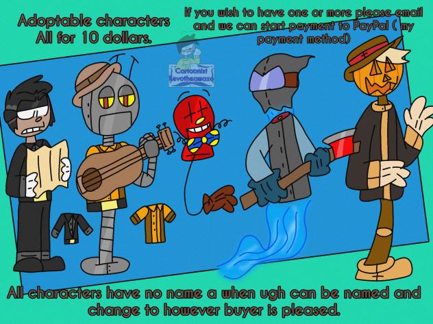 Adoptable oc’s