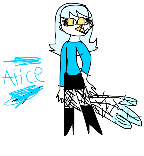 Alice's character design - ibisPaint