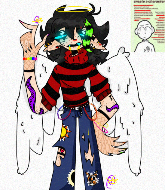 make a silly little oc‼️‼️