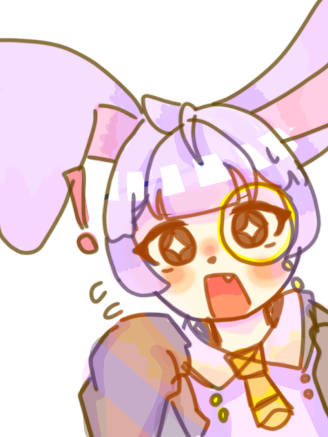 あわてんぼうのうさぎさん。🐰⌚