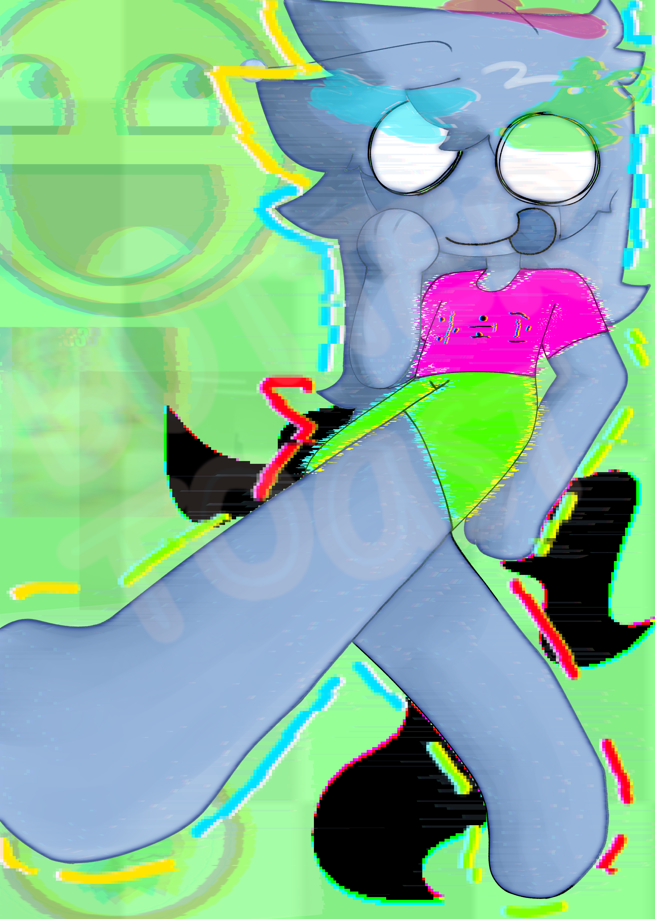 silly alien!! TW - ibisPaint