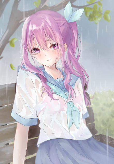 雨が洗い流してくれたら