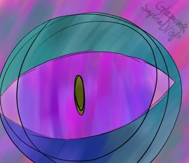 A Creepy Colorful Eye