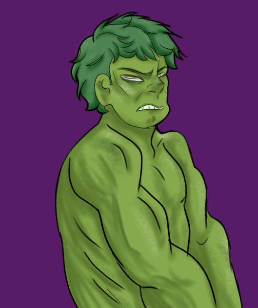Hulk speedpaint