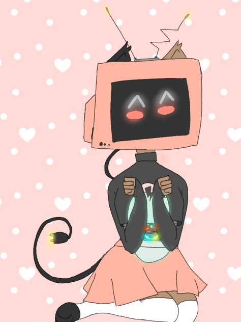 Kara the TV headed girl