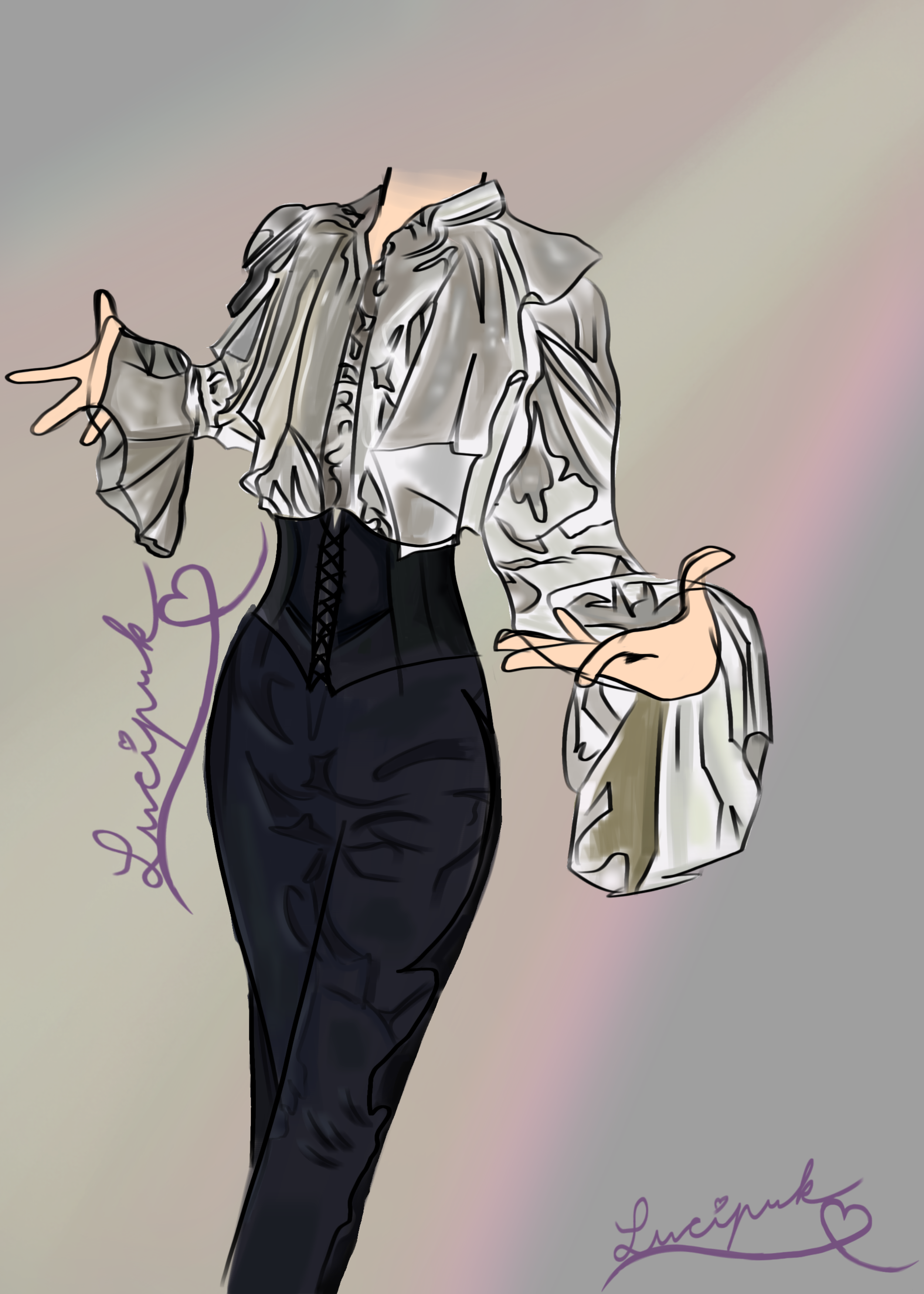 cloth study - ibisPaint