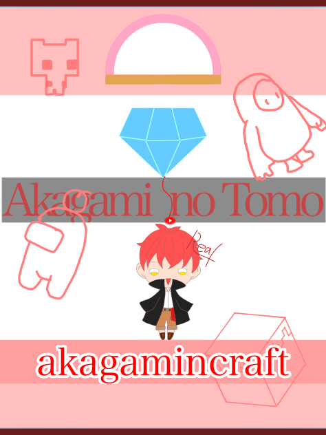 赤髪のとも　マイクラ　壁紙　iPad 1