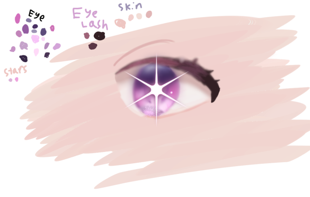 Gosh ink star eye tutorial