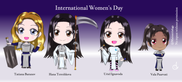 Female Fanfiction Character Women's Day