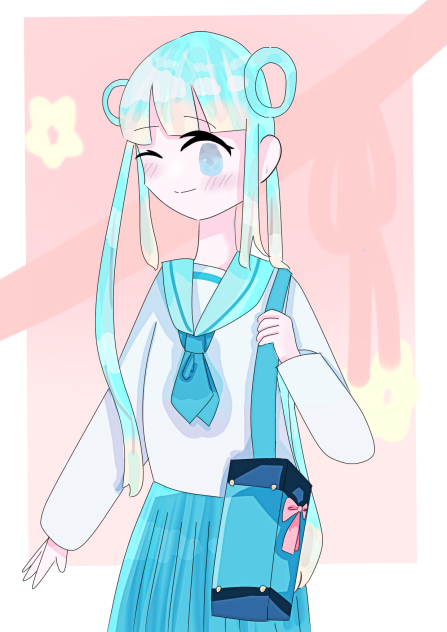 ニコッ(￣∀￣)