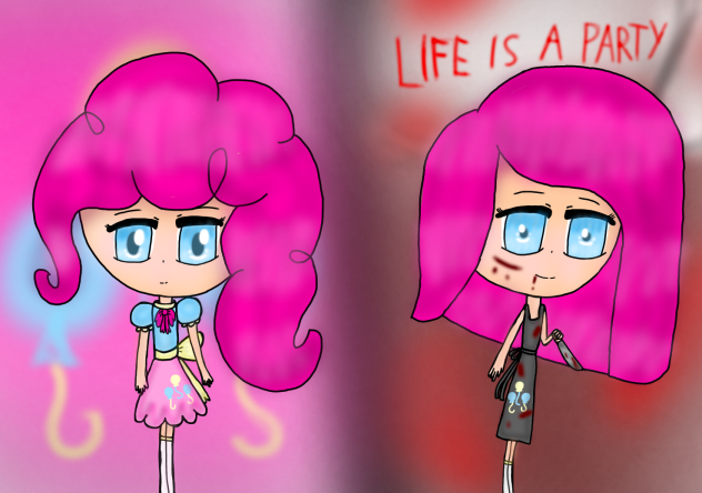 Pinkie and the two sides