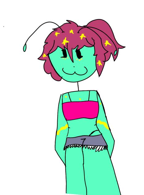 new main oc 👽🌸✨