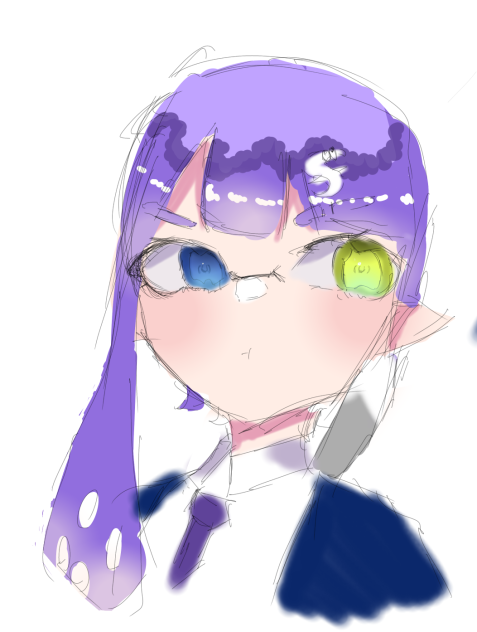 オッドアイイカちゃん