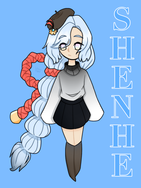 Shenhe in Modern Clothing