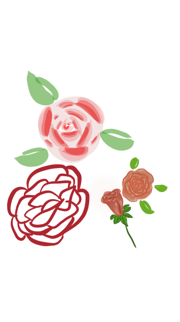 How to draw rose