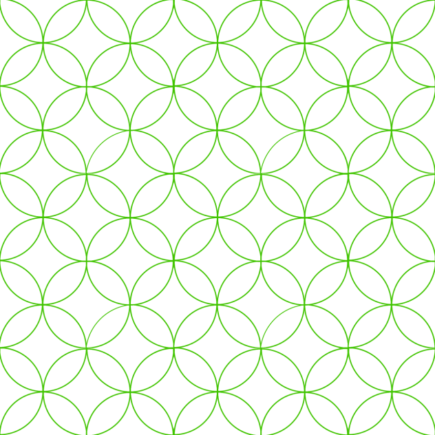 Japanese Pattern II -Green