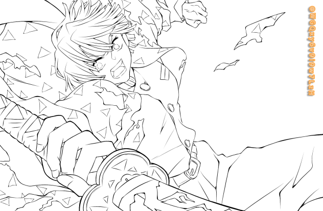 無題195 線画