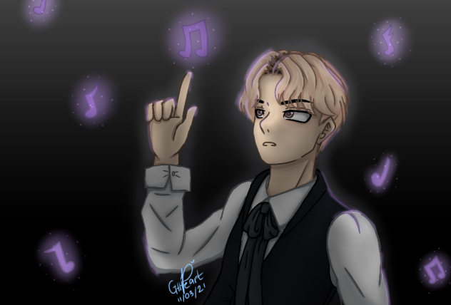 gray Pianist Suga