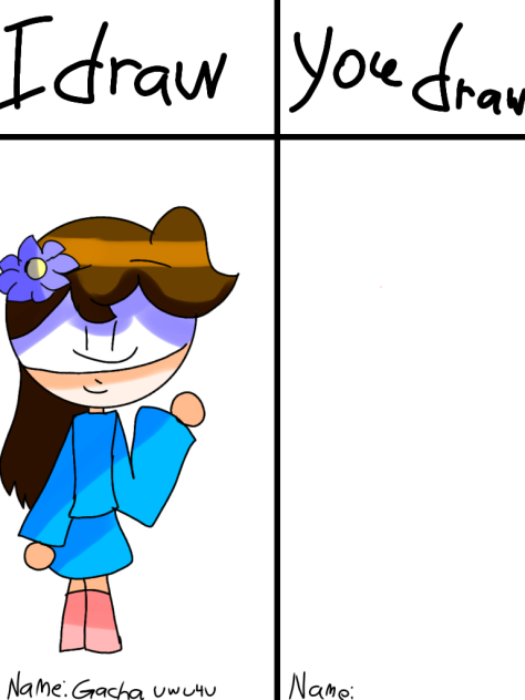 i draw you draw (old oc)