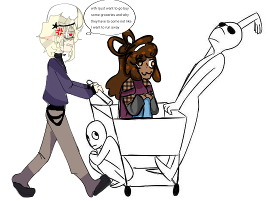 Collab groceries store😭 - ibisPaint