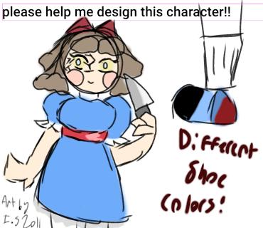 HELP ME DESIGN HER!!