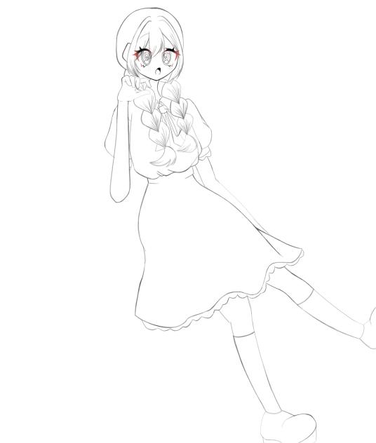 お菓子の家と女の子