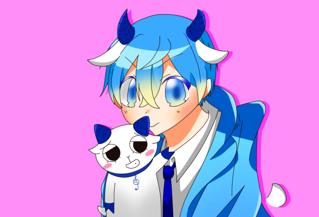 ころんくんファンサうちわイラスト