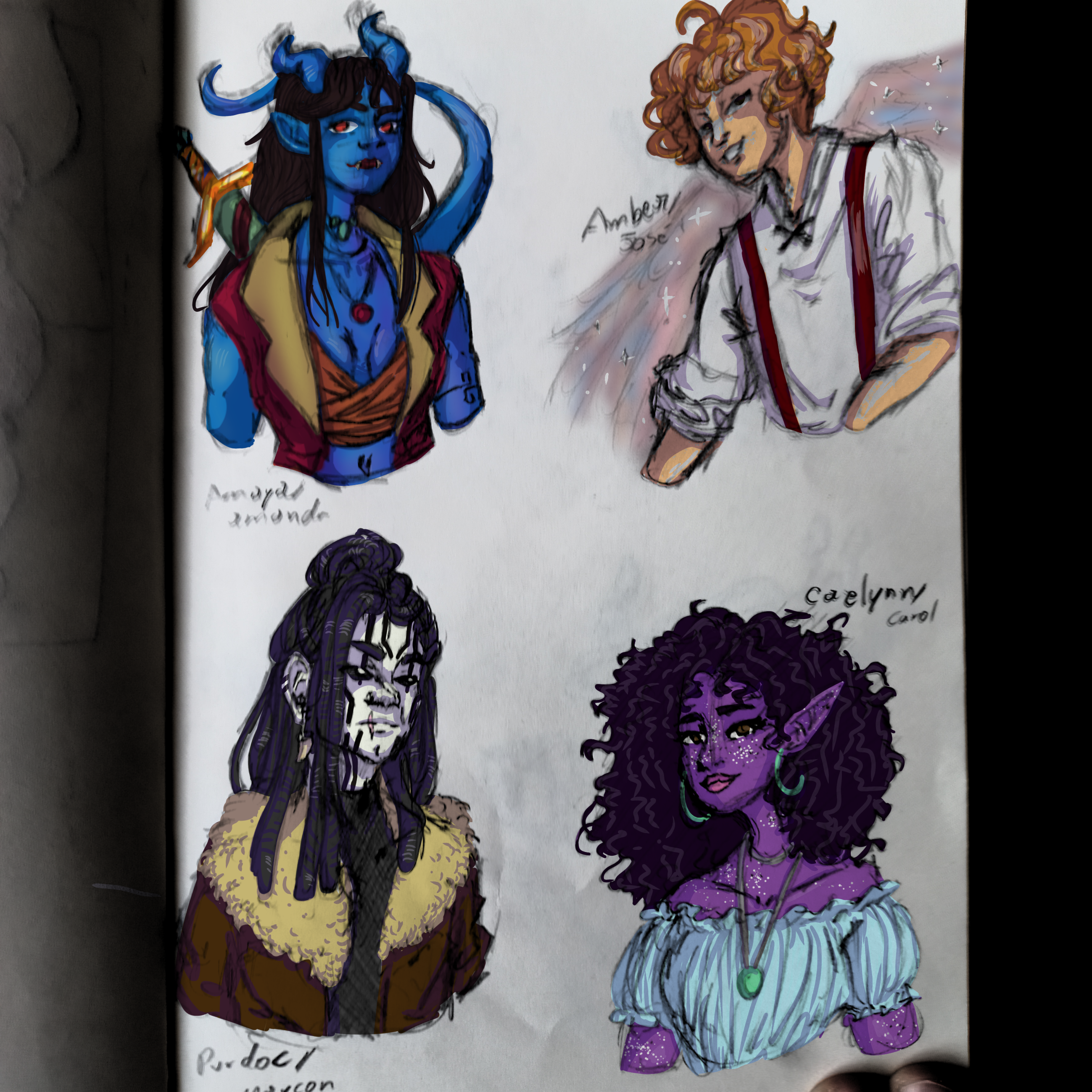 personagens rpg pg2 - ibisPaint