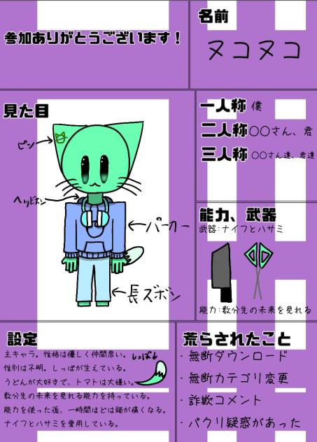 最近、治安悪いね。。。　(半擬人化)
