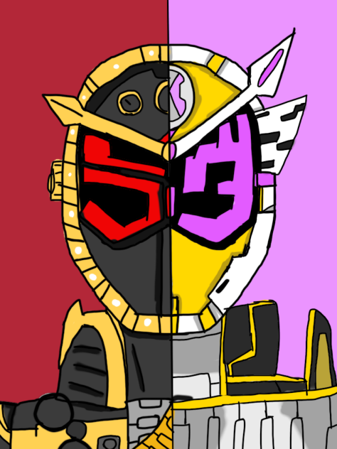 가면라이더 지오 그리기
